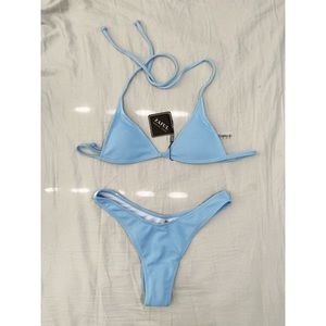 NWT Zaful Bikini S top and L bottom